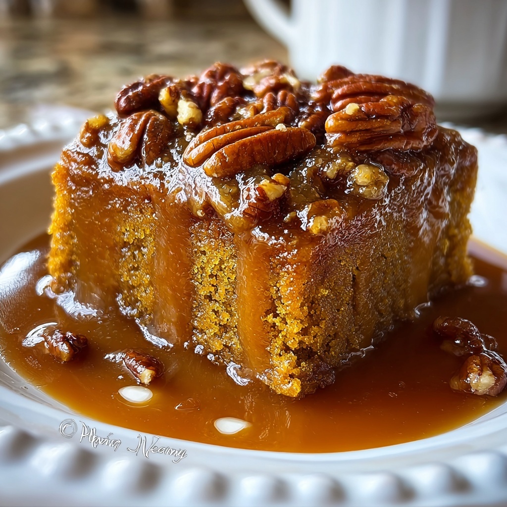 Pumpkin Pecan Cobbler Recipe - Recipe Image