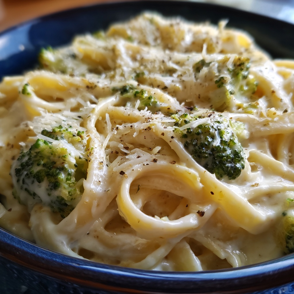 Creamy Broccoli Pasta Recipe - Recipe Image