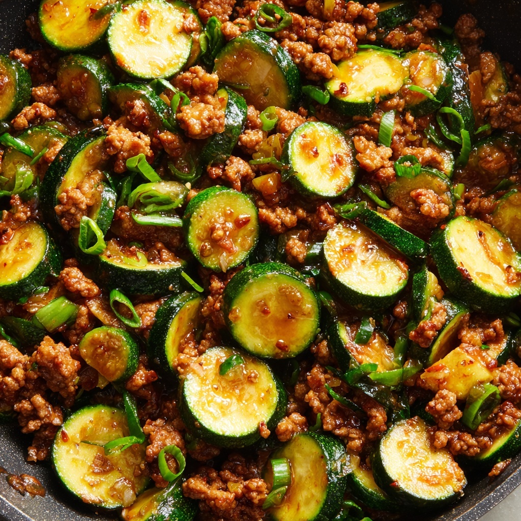 Ground Turkey Zucchini Skillet Recipe - Recipe Image