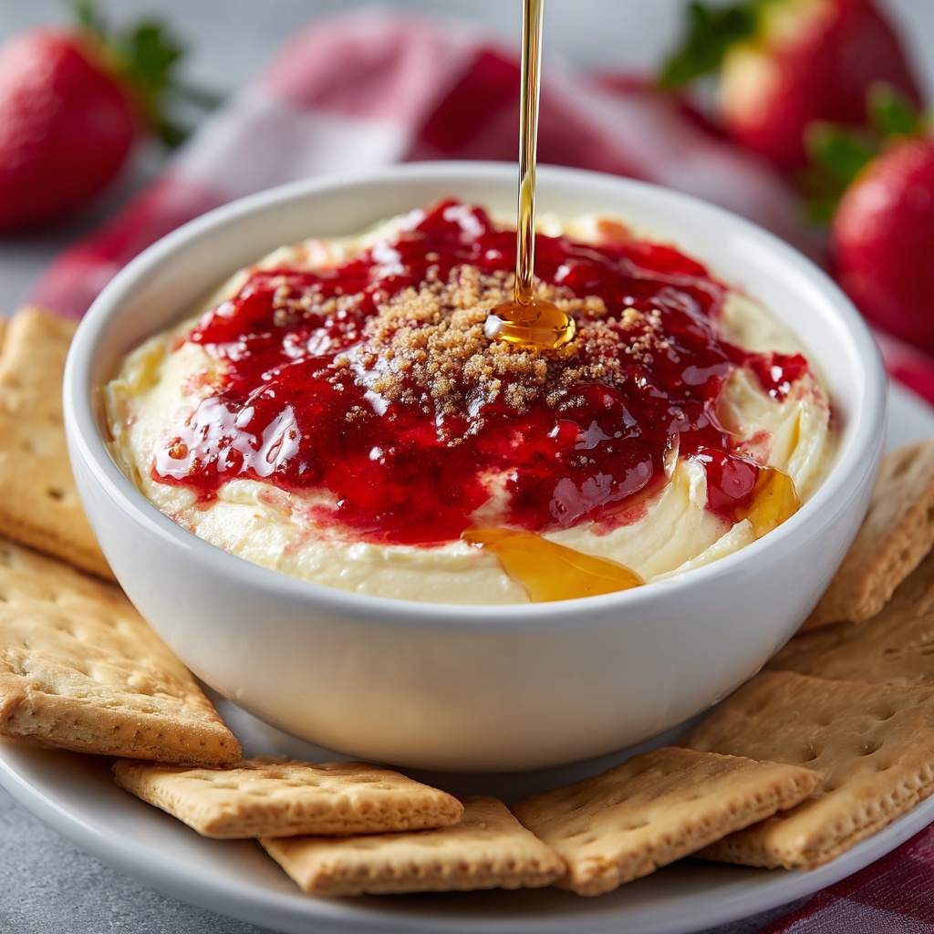 Strawberry Cheesecake Dip Recipe - Recipe Image
