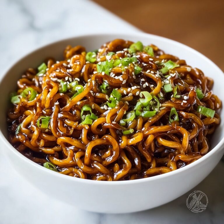 Easy Saucy Ramen Noodles Recipe