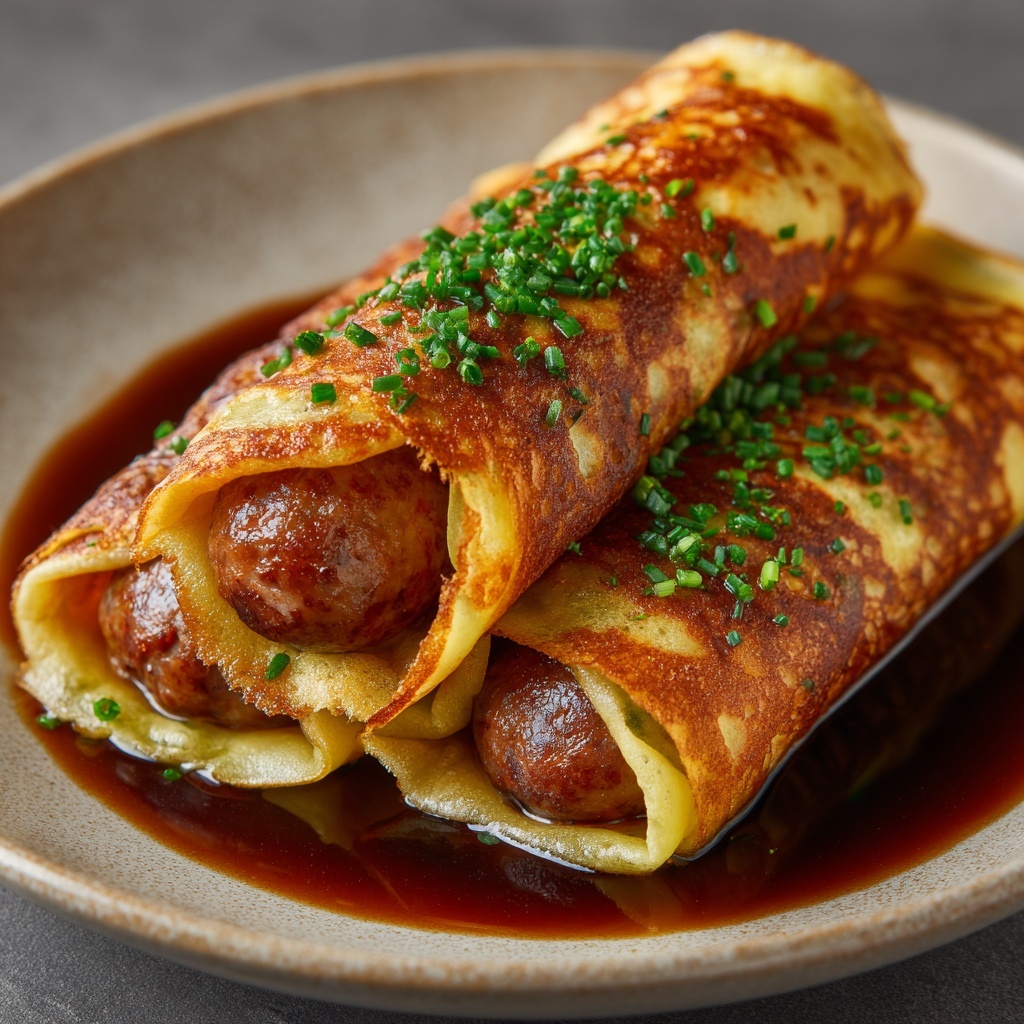 Sausage French Toast Roll-Ups Recipe - Recipe Image