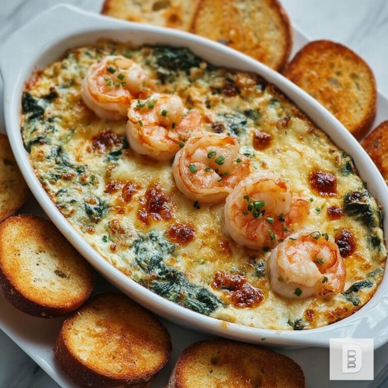 Irresistible Shrimp, Crab & Spinach Dip Recipe