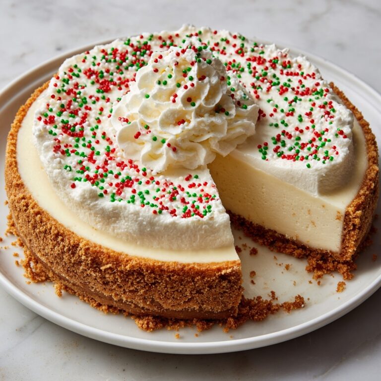 Christmas Sugar Cookie Cheesecake Recipe