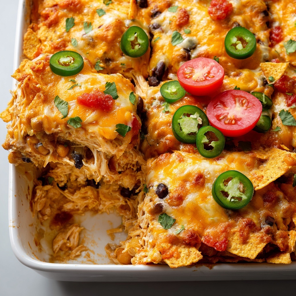 Nacho Chicken Casserole Recipe - Recipe Image