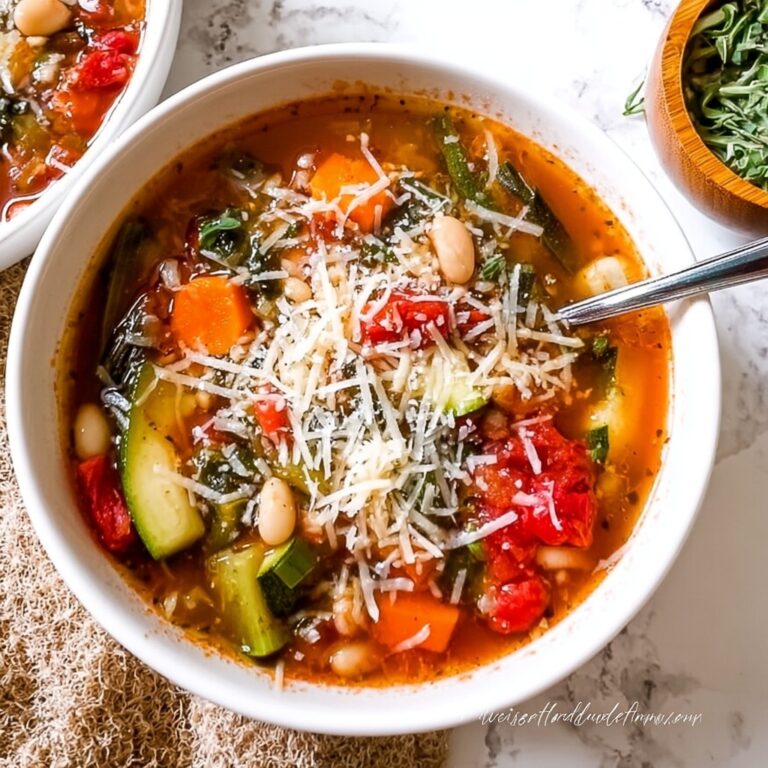 Easy & Healthy Minestrone Soup Recipe