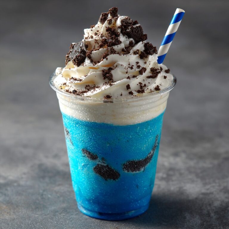 Blue Cookies & Cream Dip Frappuccinos Recipe