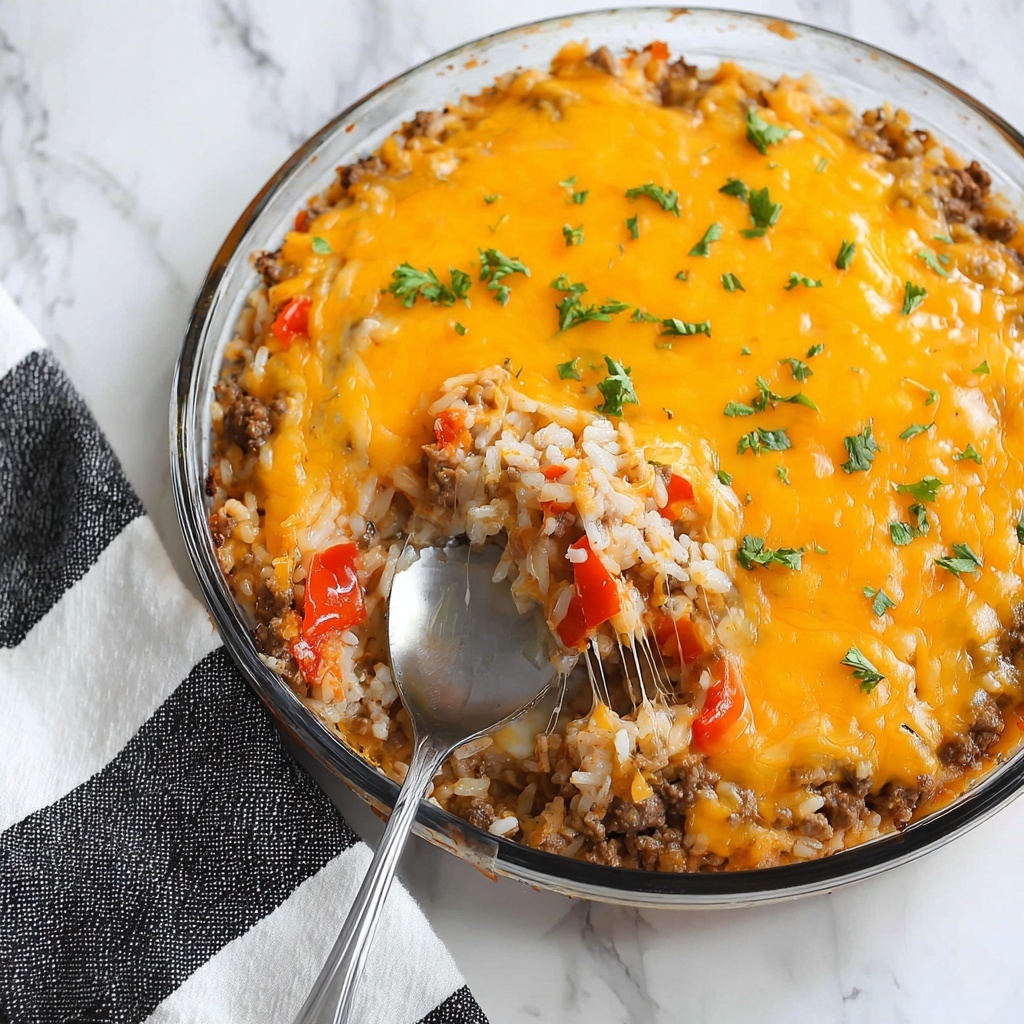 Cheesy Taco Rice Recipe - Recipe Image