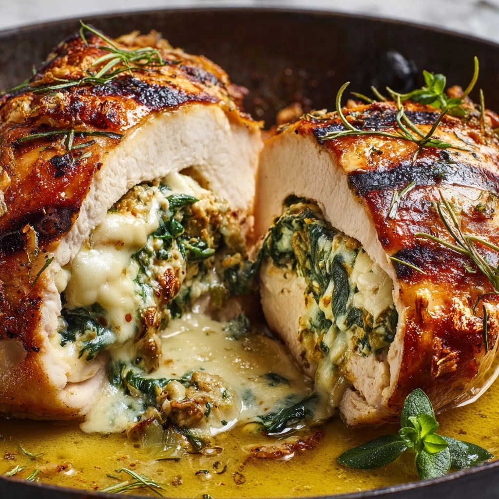 Boursin Stuffed Chicken Breast Recipe - Recipe Image
