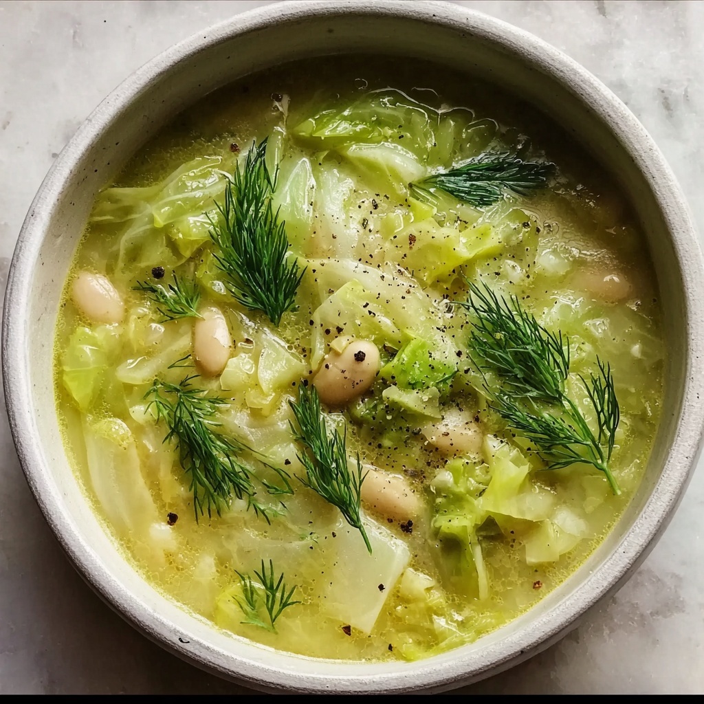 Lemon Dill Cabbage Soup: Cozy Comfort in 30 Minutes Recipe - Recipe Image
