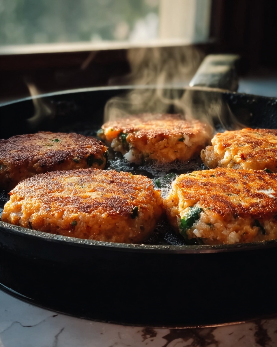 Southern Fried Salmon Patties Recipe - Recipe Image