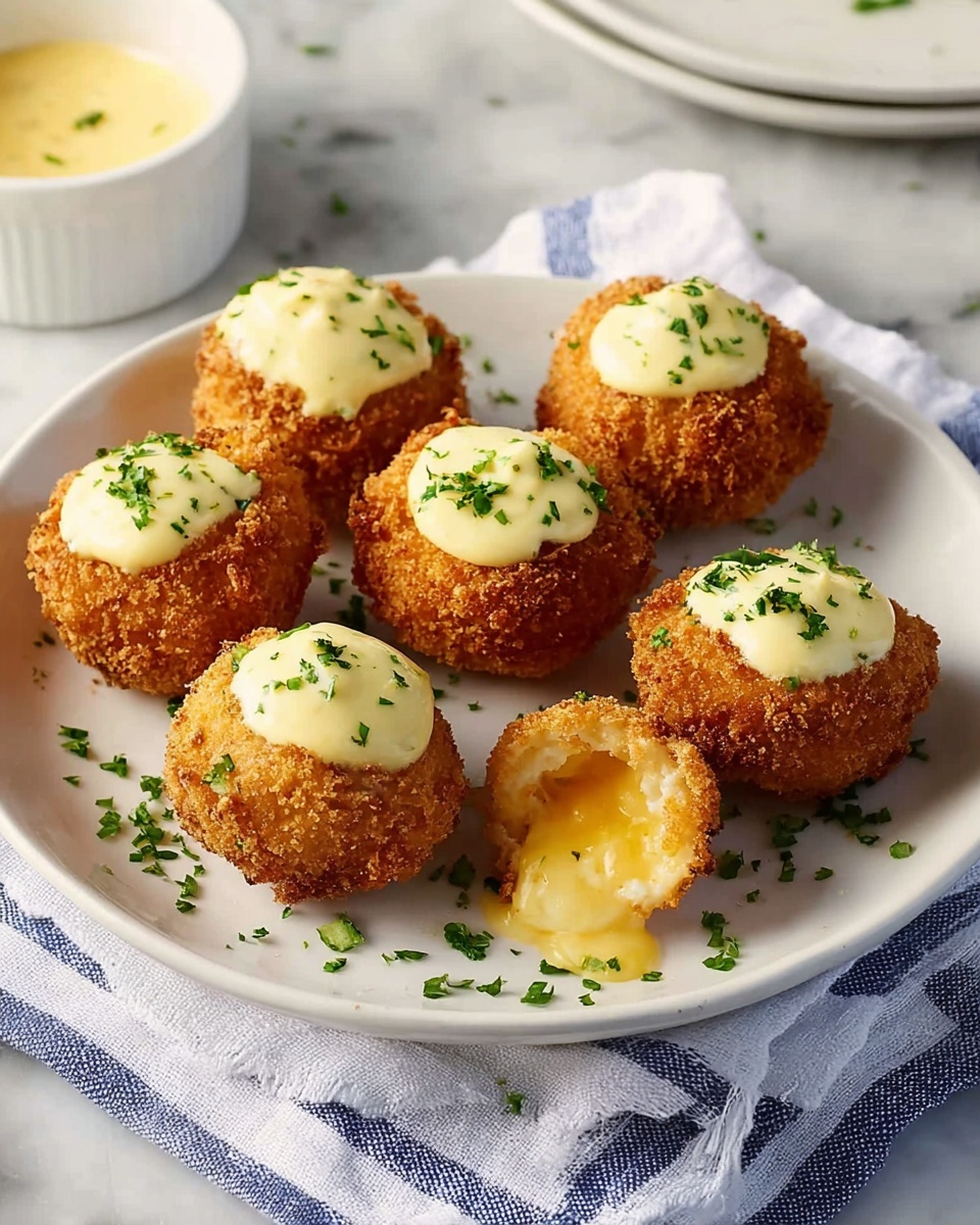 Fried Deviled Eggs Recipe - Recipe Image