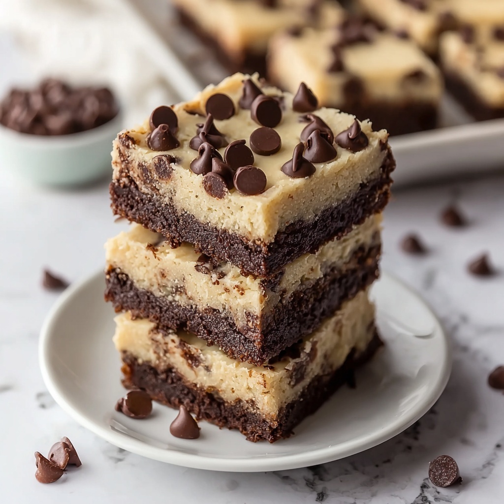 Chocolate Chip Cookie Brownie Fusion Recipe - Recipe Image