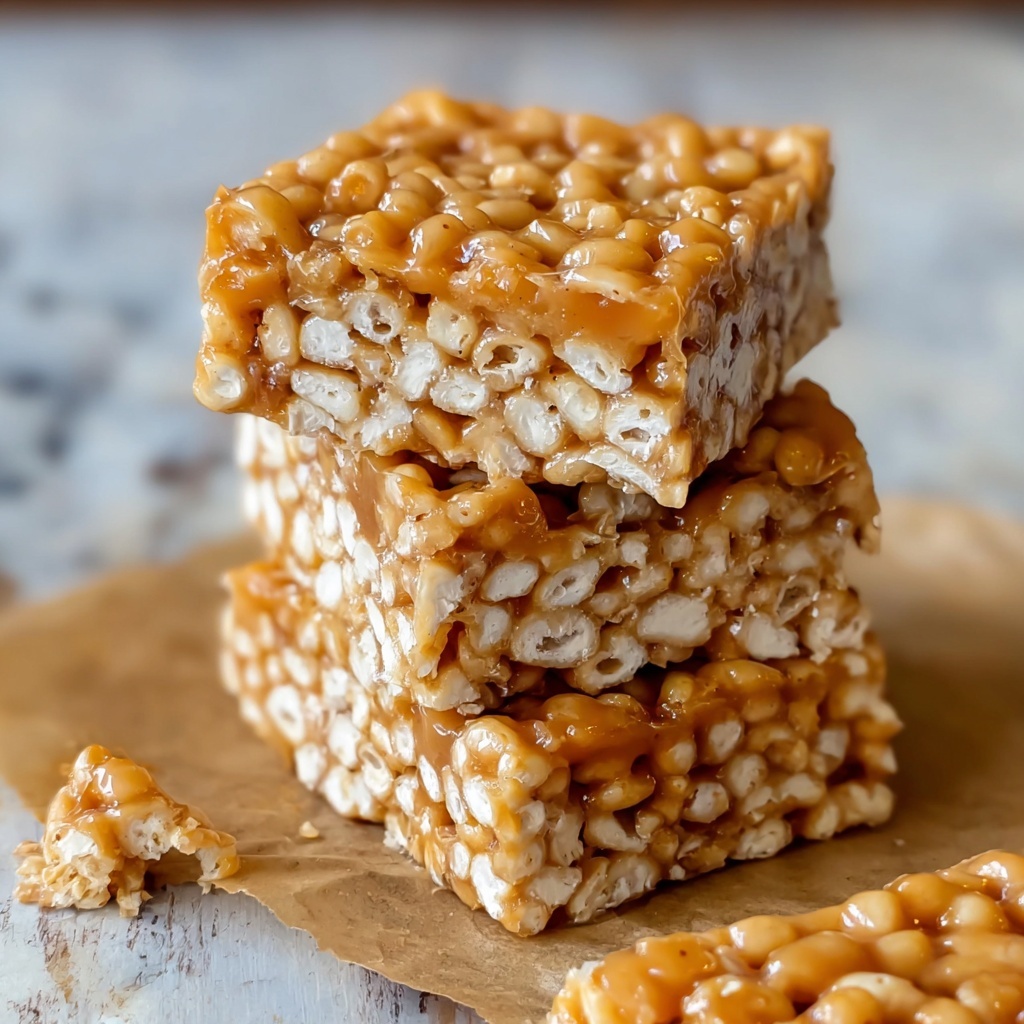 Brown Butter Dulce de Leche Rice Krispie Treats Recipe - Recipe Image