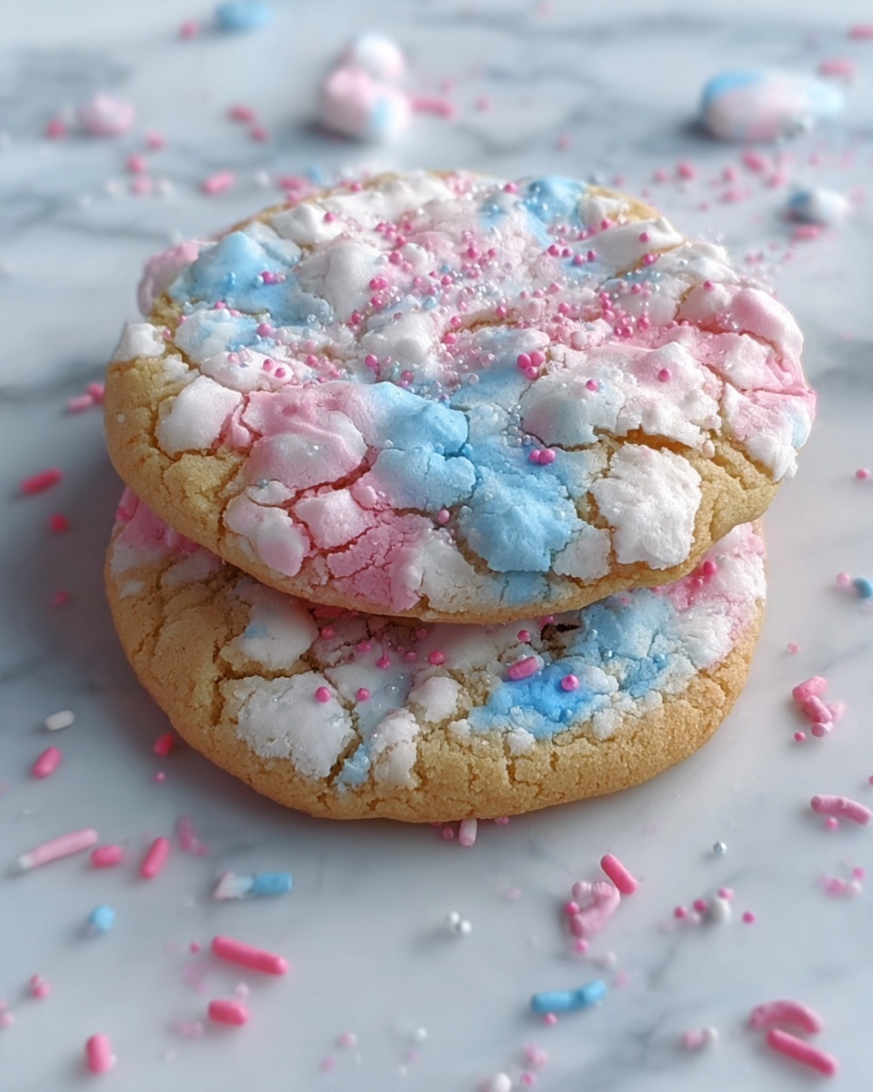 Cotton Candy Cookies Recipe - Recipe Image