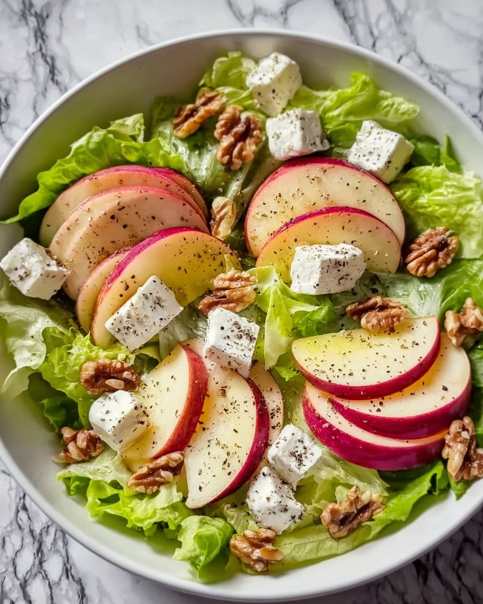 Honeycrisp Apple and Feta Salad Recipe - Recipe Image