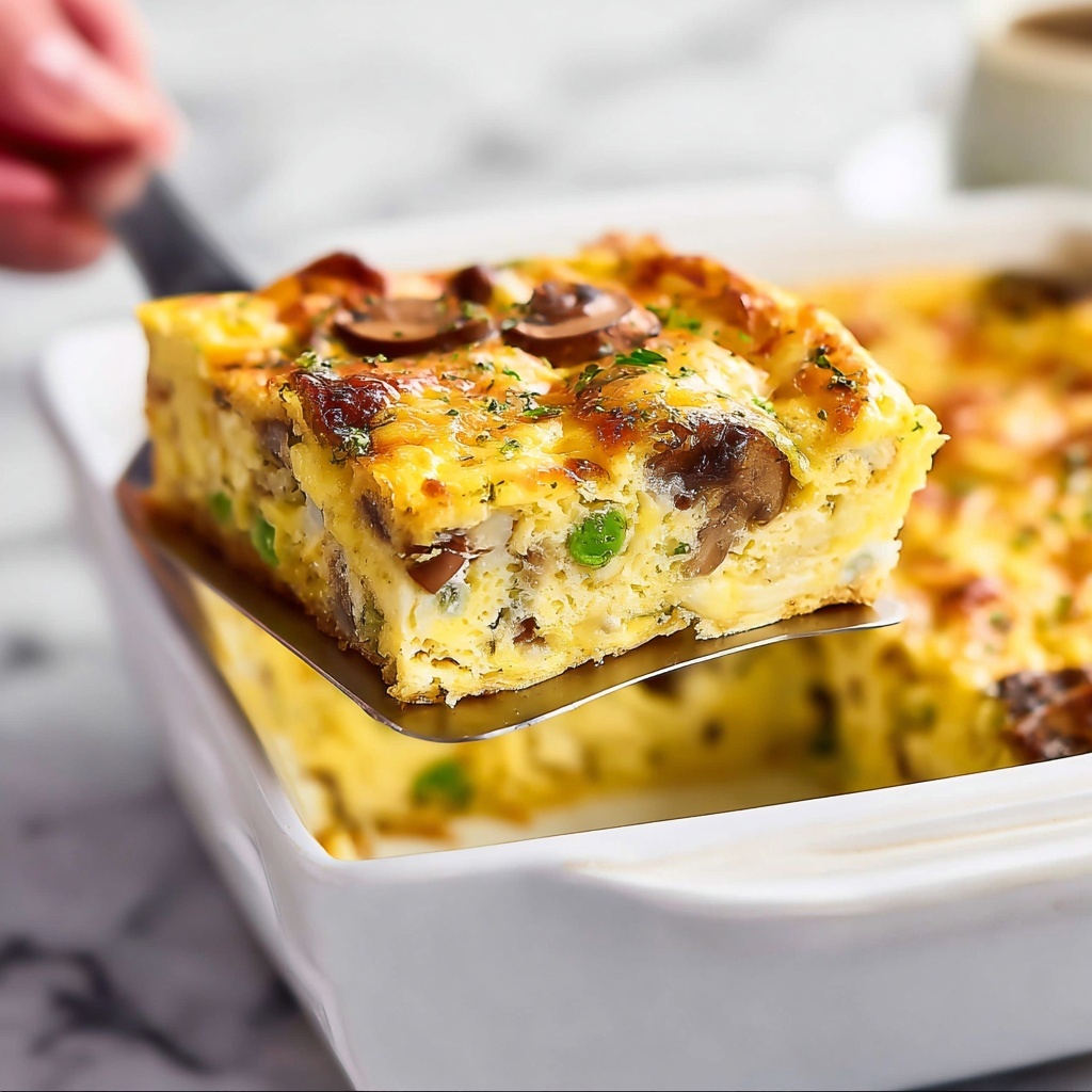 Sausage and Cheddar Breakfast Bake with Crescent Rolls Recipe - Recipe Image