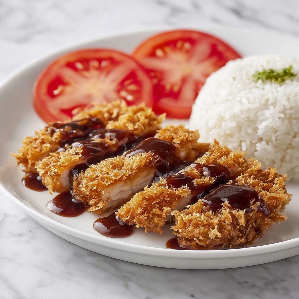 Chicken Katsu with Crispy Breaded Thighs and Tangy Katsu Sauce Recipe - Recipe Image