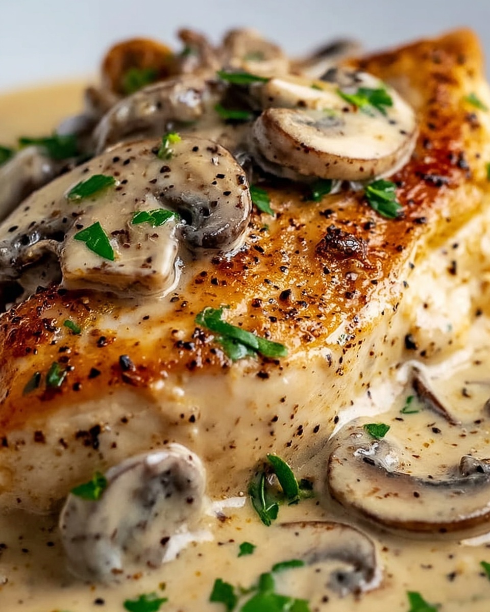 Creamy Chicken with Mushrooms Recipe - Recipe Image