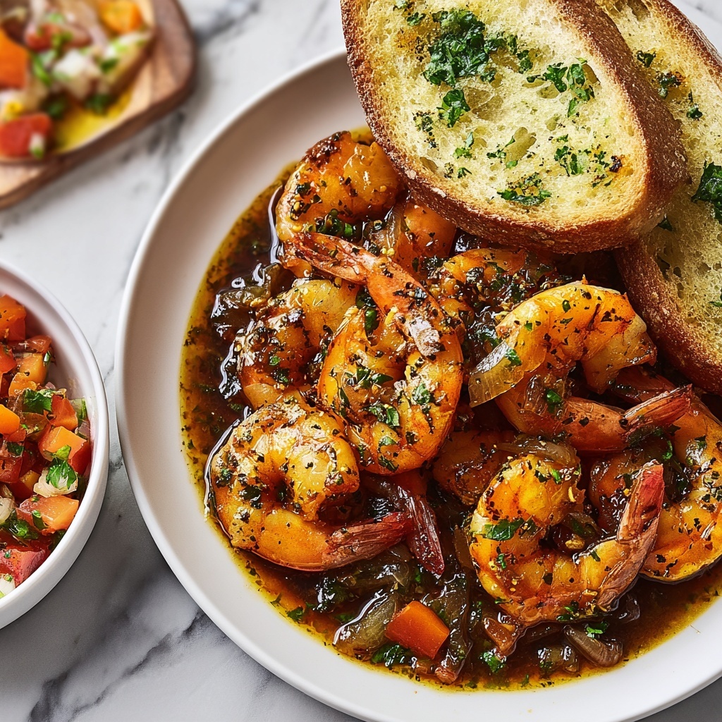 Pan Seared Chimichurri Shrimp Recipe - Recipe Image