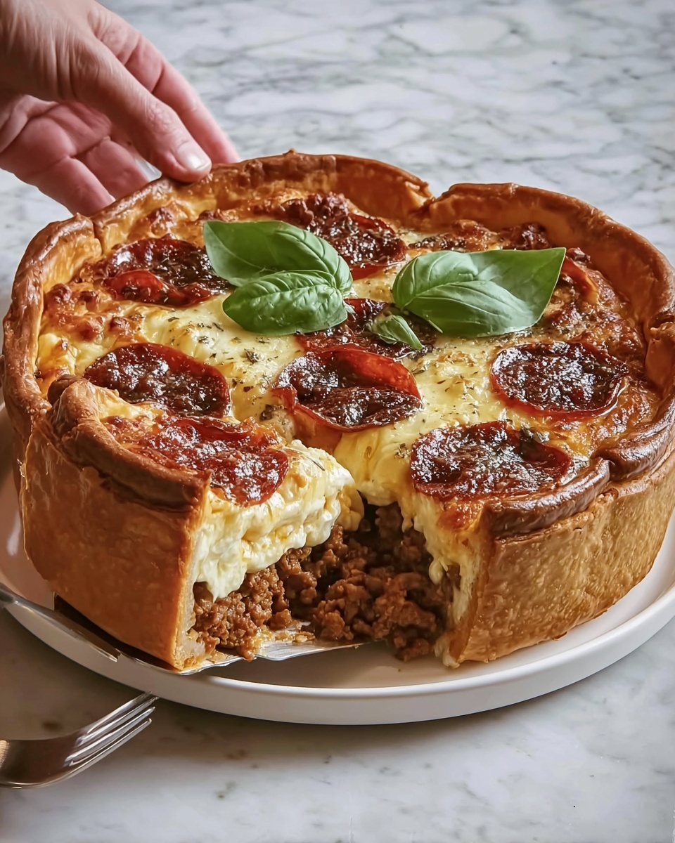 Hearty Pizza Pie Recipe - Recipe Image