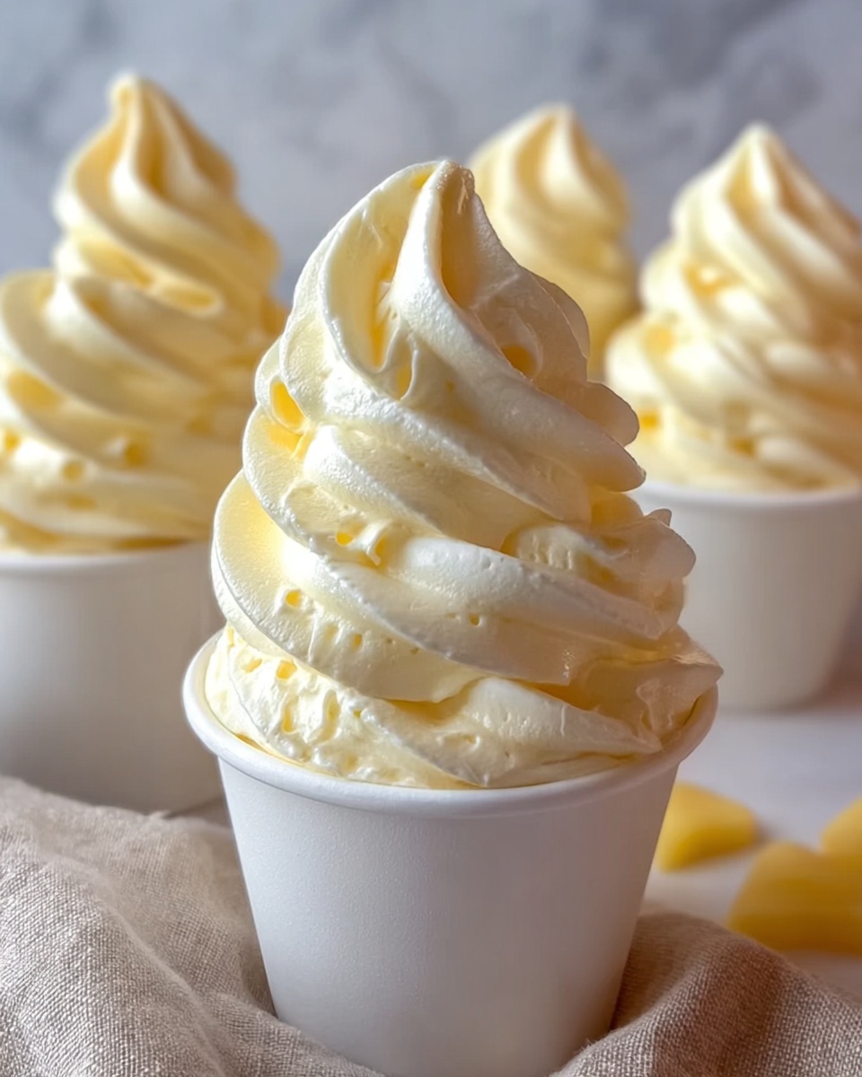 Homemade Pineapple Soft Serve Ice Cream Recipe - Recipe Image