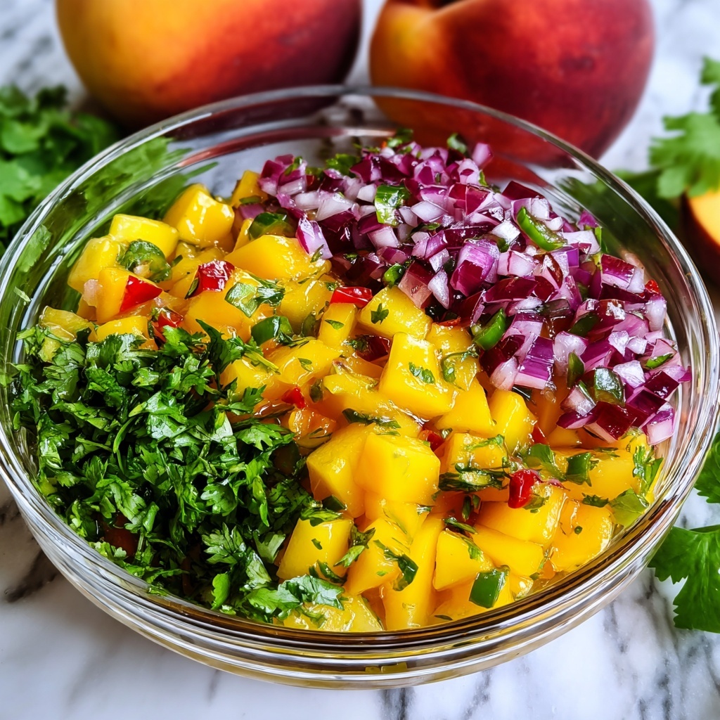 Fresh Peach Salsa Recipe - Recipe Image