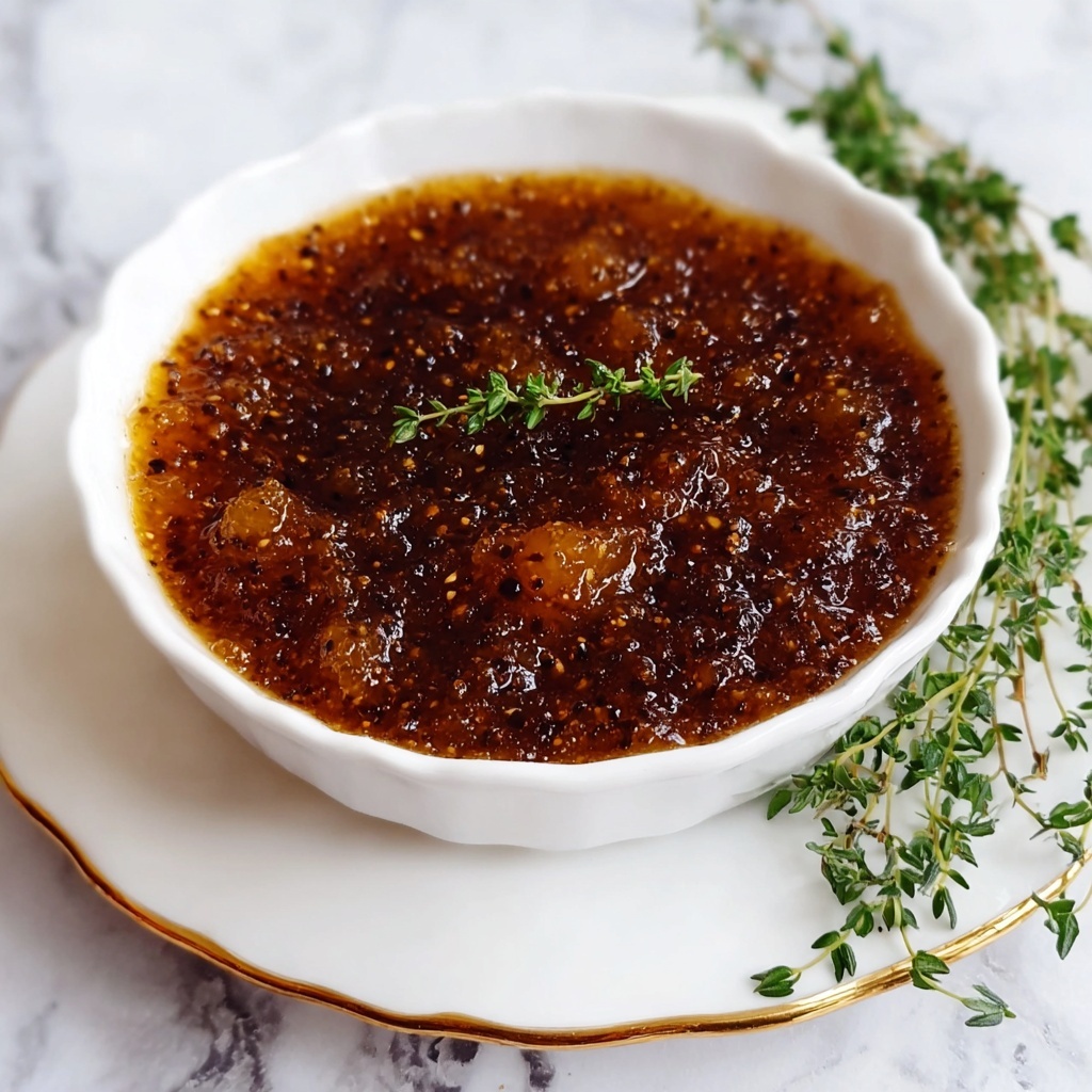 Homemade Apple Thyme Jam Recipe - Recipe Image