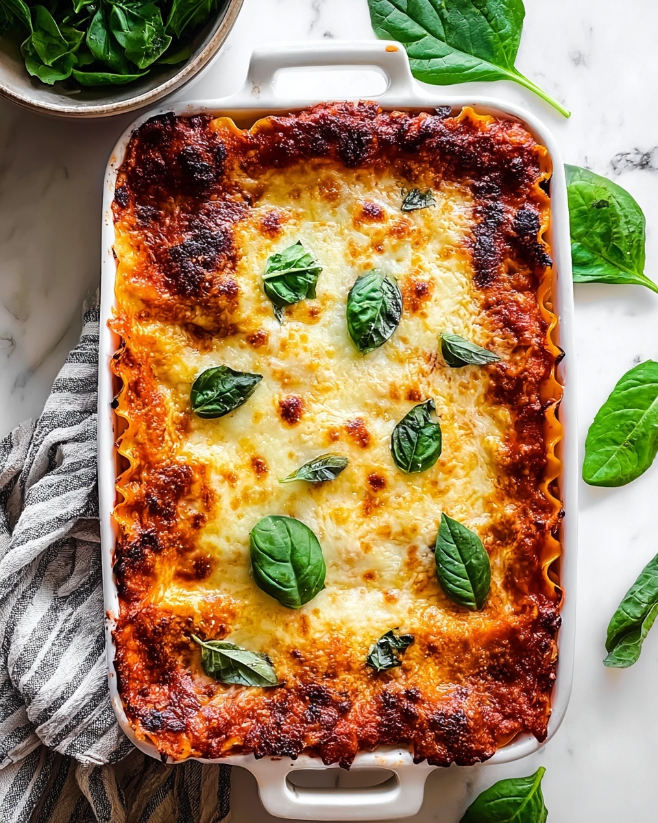 Pumpkin Spinach Lasagna Recipe - Recipe Image