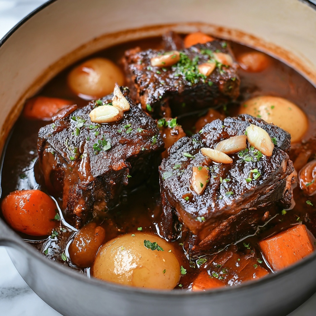 Oxtail Bourguignon Recipe - Recipe Image