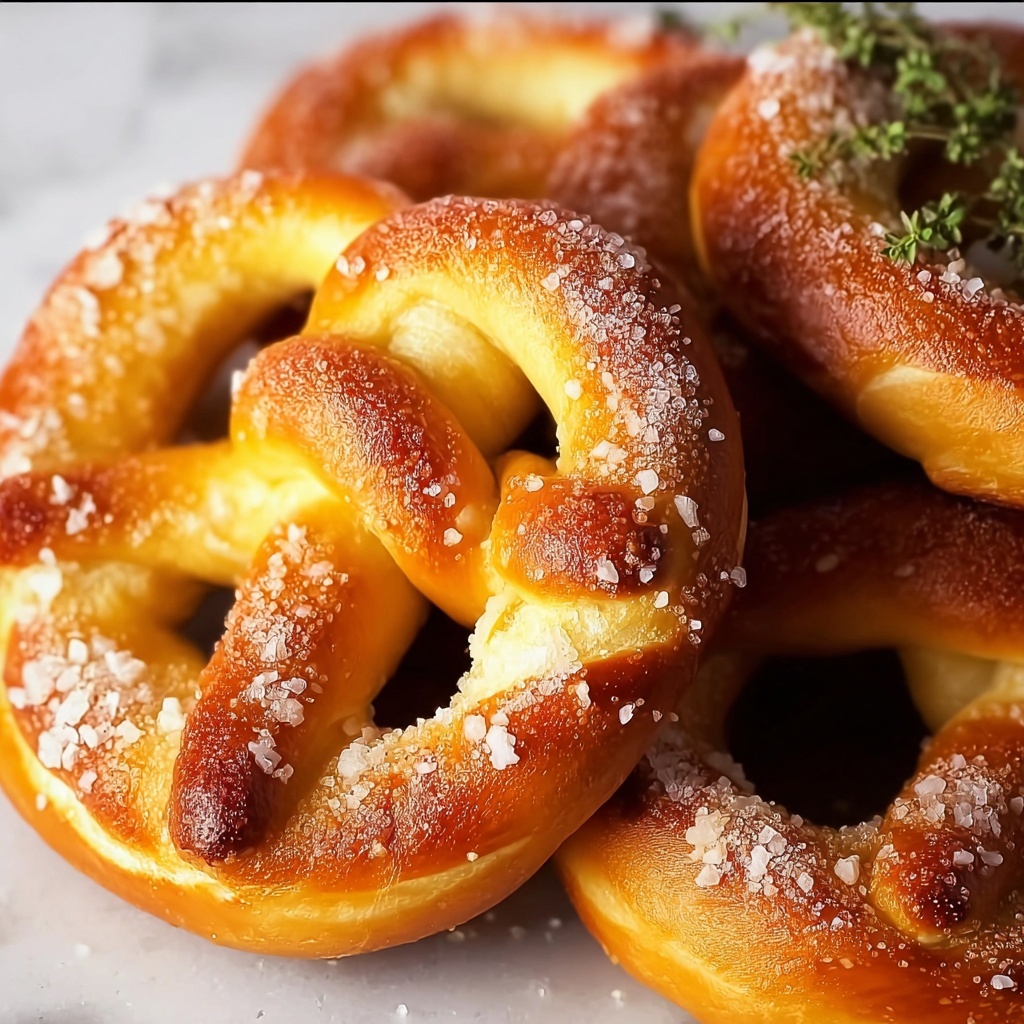 Cinnamon Sugar Soft Pretzels Recipe - Recipe Image