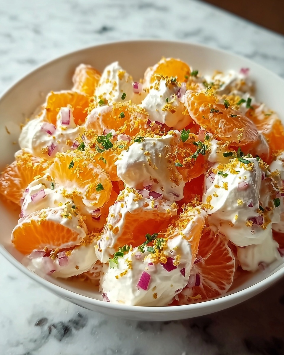 Orange Dreamsicle Salad: A Nostalgic Delight Recipe - Recipe Image