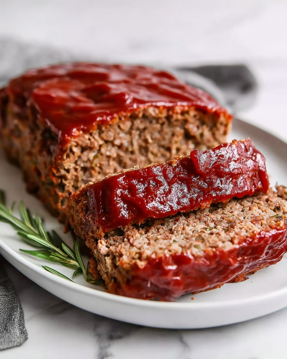 Classic Homemade Meatloaf Recipe - Recipe Image