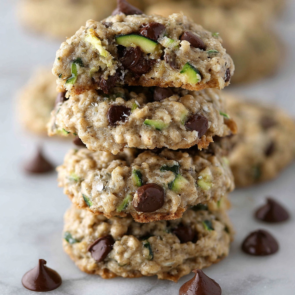 Zucchini Chocolate Cookies Recipe - Recipe Image