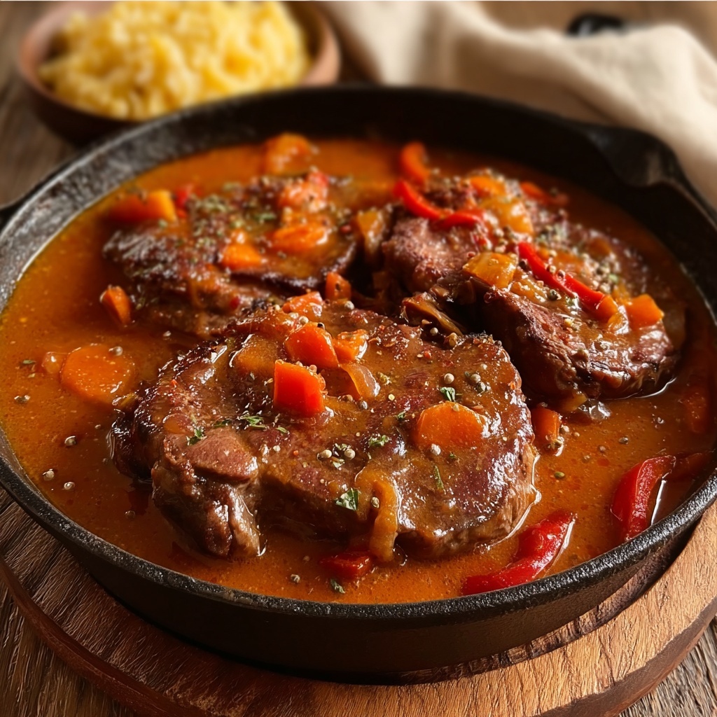 Smothered Swiss Steak Recipe - Recipe Image