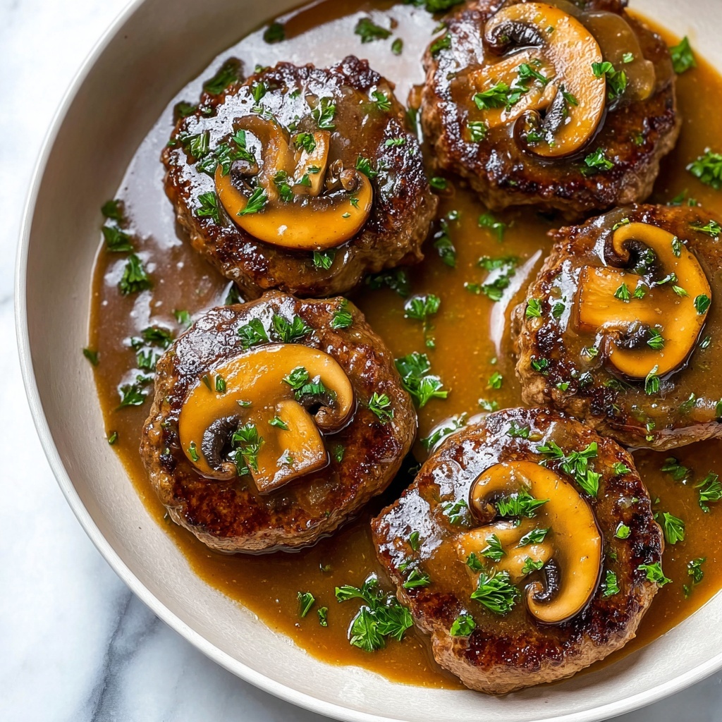 Easy Salisbury Steak Recipe - Recipe Image