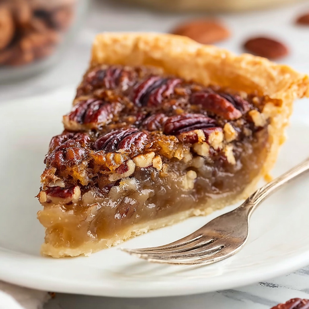 Gluten-Free Pecan Pie with Toasted Nuts and Maple Bourbon Filling Recipe - Recipe Image