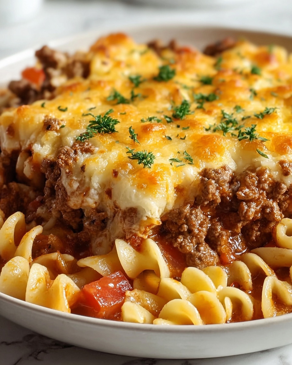 Beef Lombardi Casserole : A Cozy, Cheesy Bake Recipe - Recipe Image