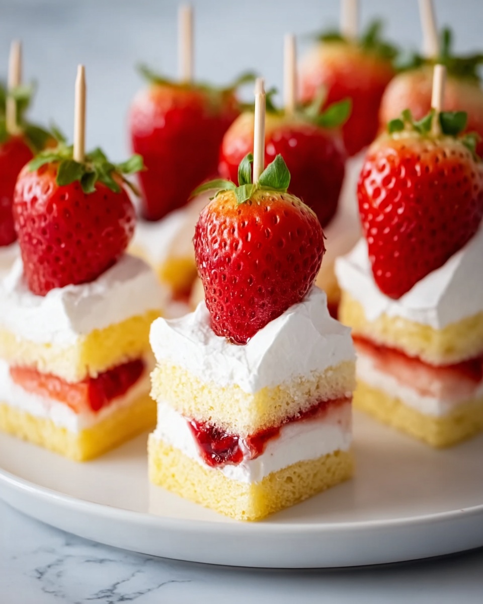 Strawberry Shortcake Kabobs Recipe - Recipe Image