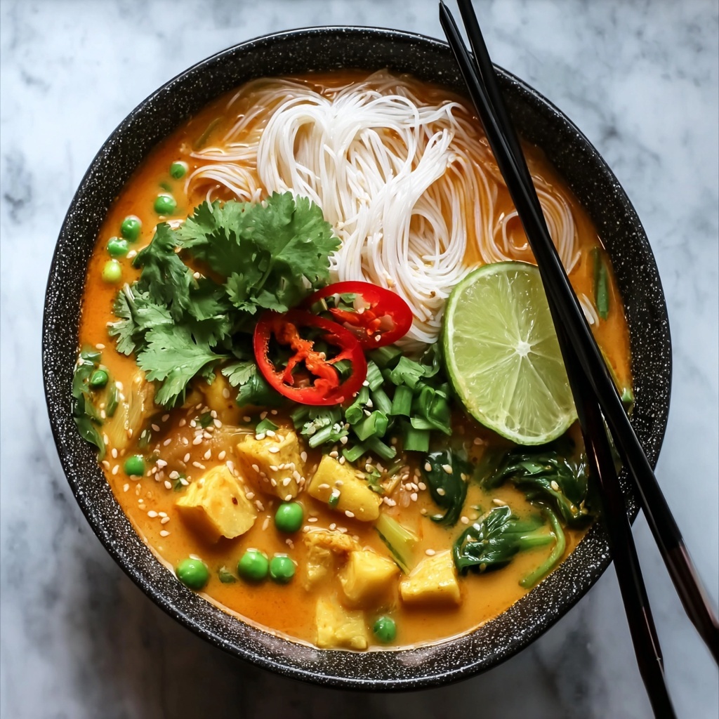 Thai Curry Noodle Soup Recipe - Recipe Image