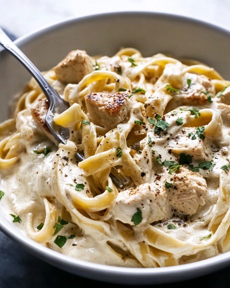 One Pot Cajun Chicken Alfredo Recipe - Recipe Image