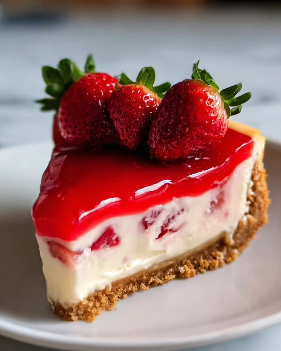 Keto Strawberry Cheesecake Recipe - Recipe Image