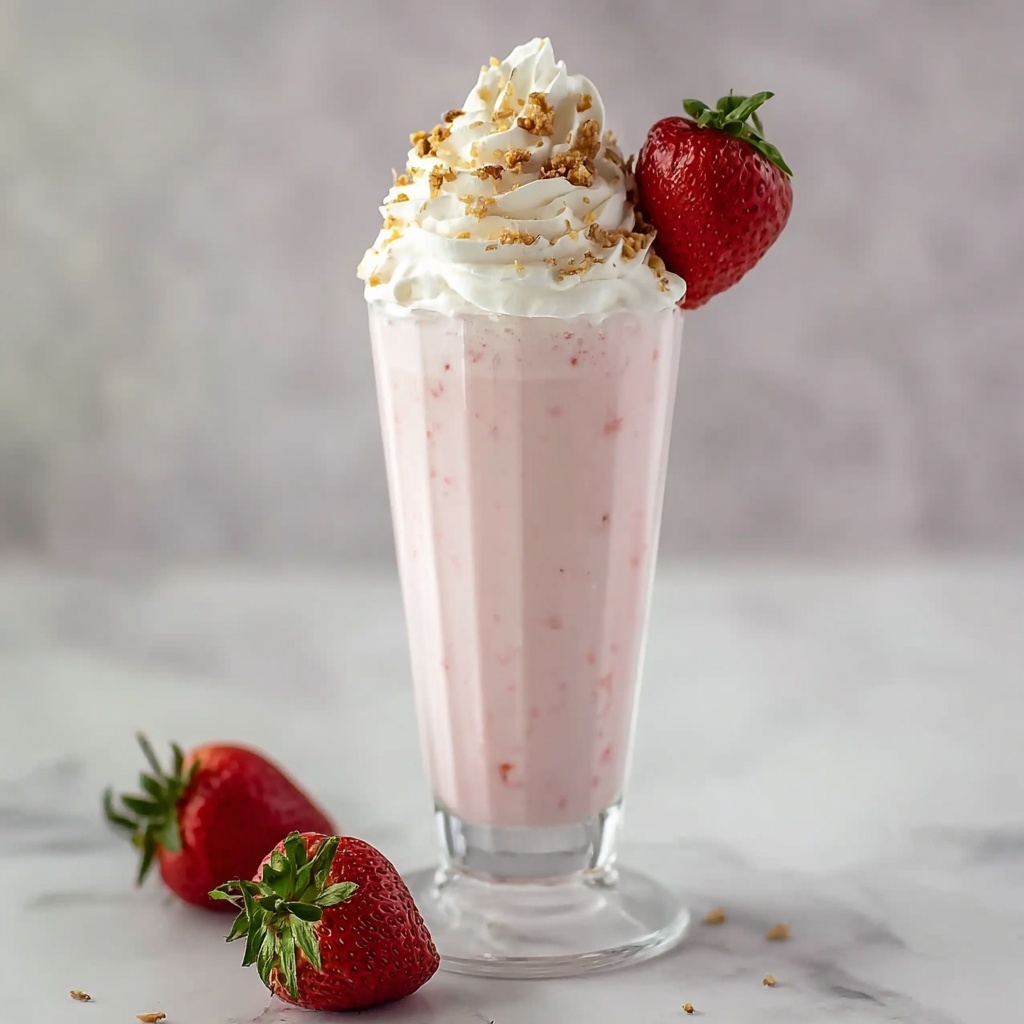 McKeto Strawberry Milkshake Recipe - Recipe Image