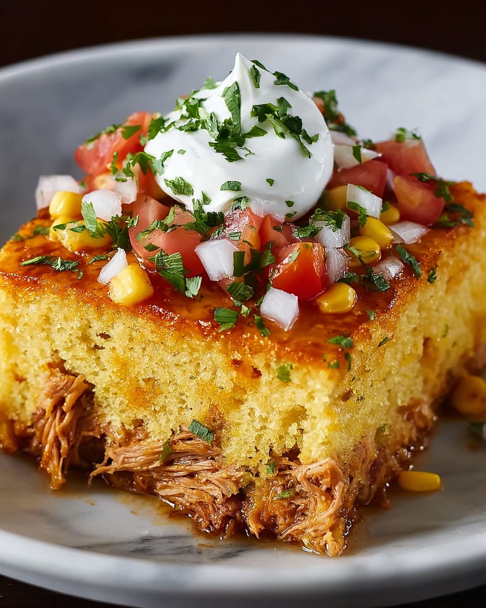 Chicken Tamale Pie: A Flavor-Packed Comfort Classic Recipe - Recipe Image