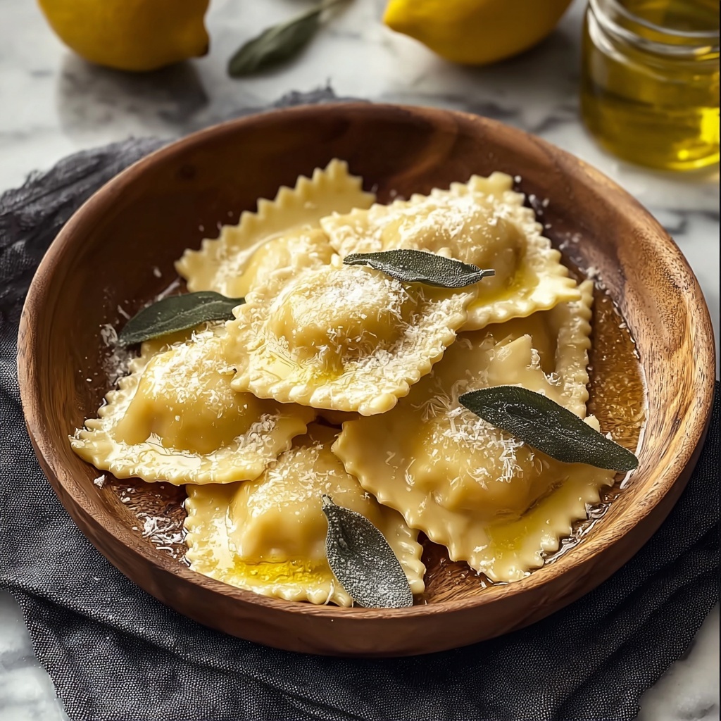 Vegan Lemon Ricotta Ravioli: An Incredible Ultimate Recipe - Recipe Image