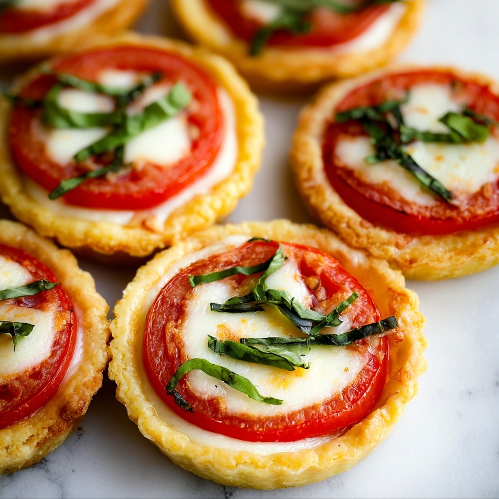 Mini Tomato and Mozzarella Tarts Recipe - Recipe Image