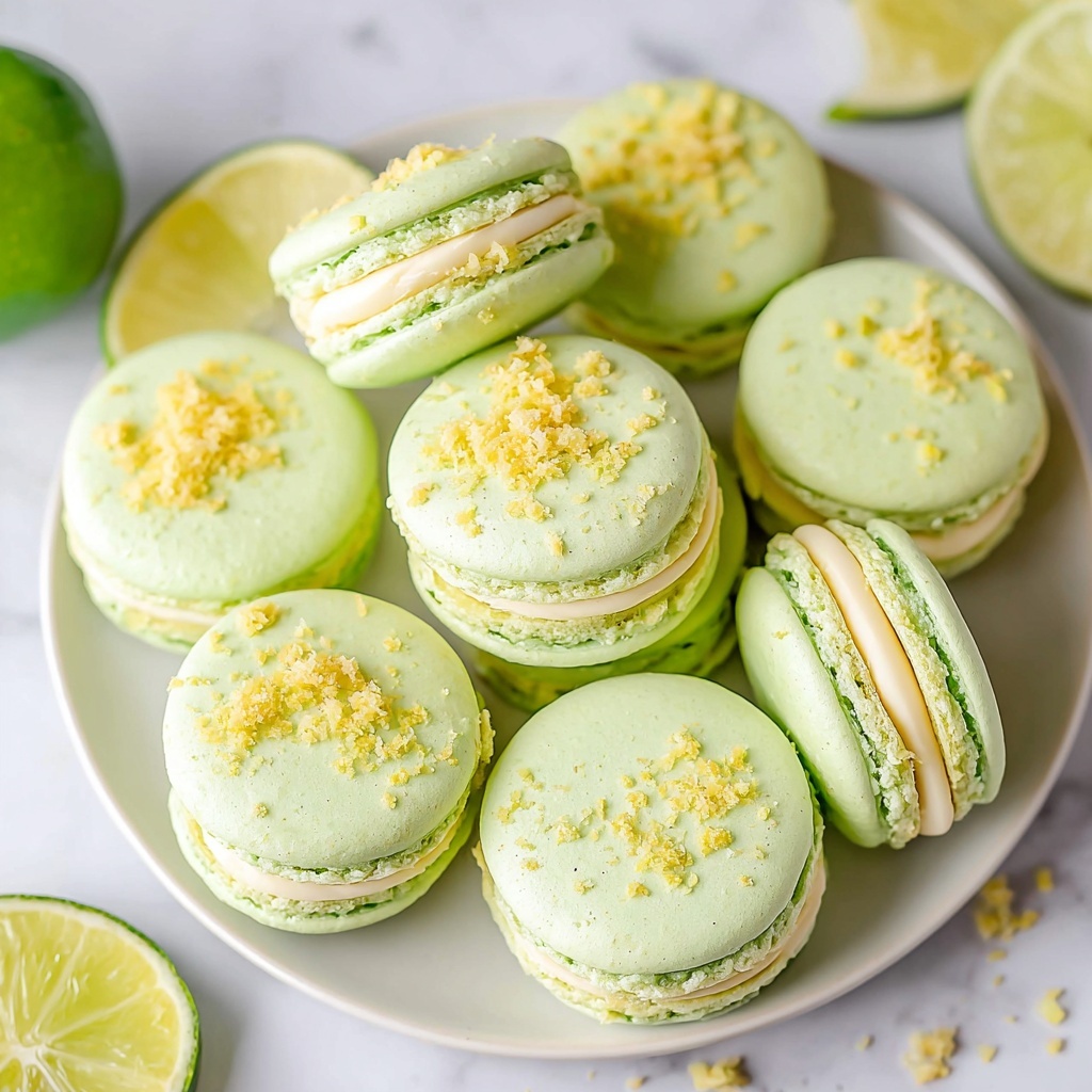 Key Lime Macarons Recipe - Recipe Image