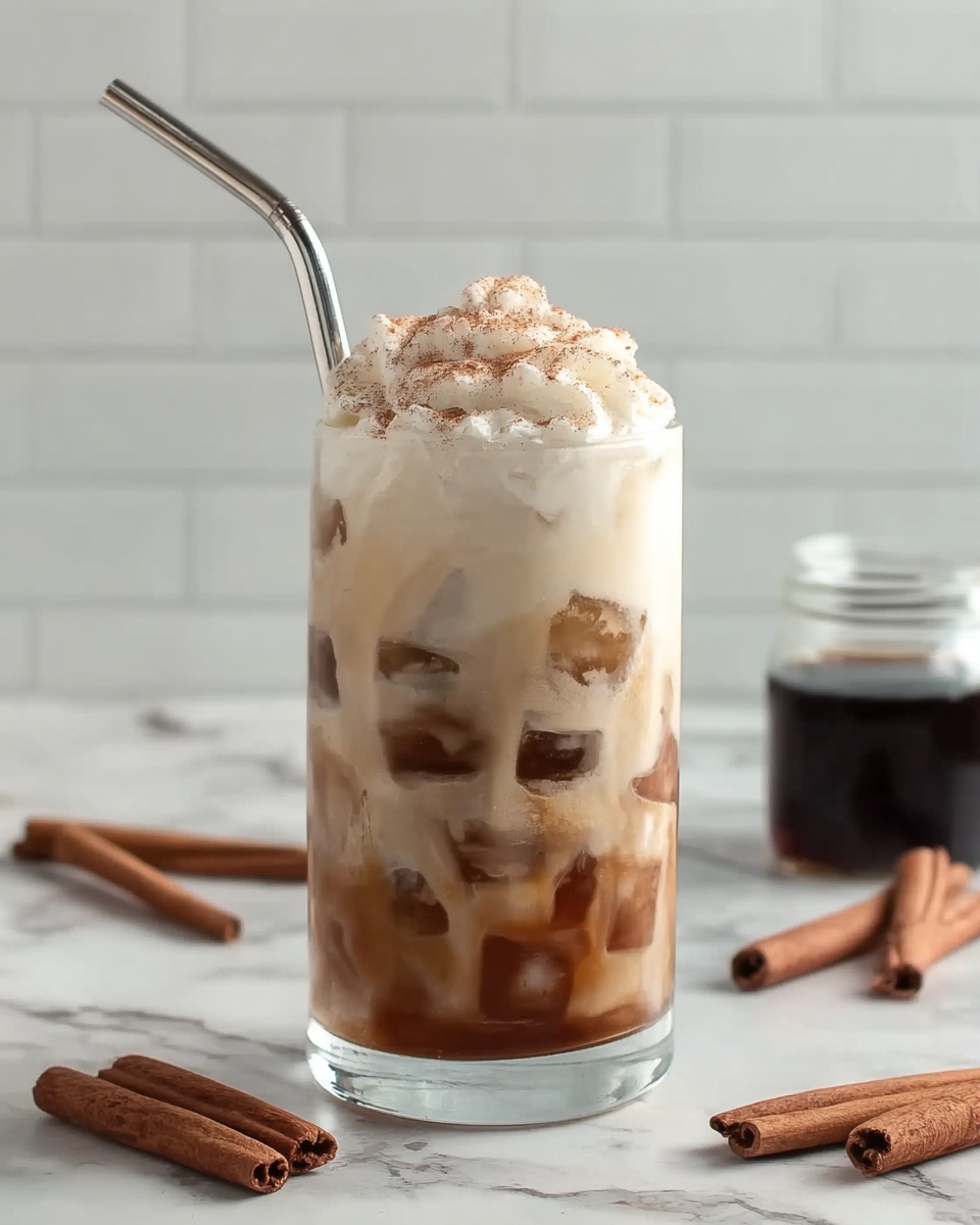 Cinnamon Iced Latte Recipe - Recipe Image