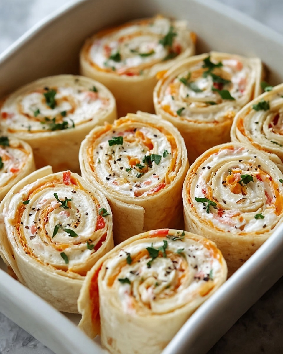Turkey and Cheese Pinwheels Recipe - Recipe Image