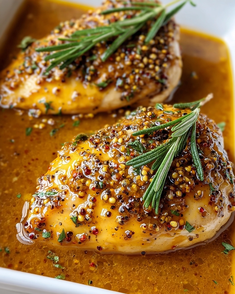 Honey Dijon Rosemary Baked Chicken Recipe - Recipe Image